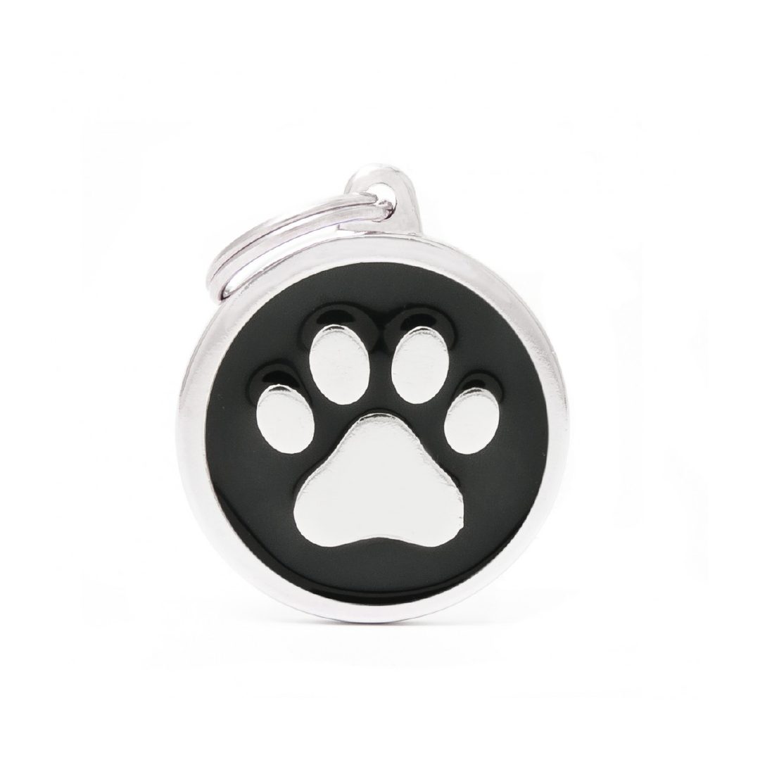 CH17BLACKPAW (1) MY FAMILY BLACK BIG CIRCLE PAW - Imagen 1