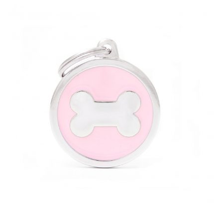 MY FAMILY PINK BIG CIRCLE BONE