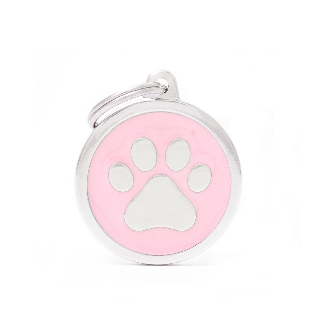 CH17PINKPAW (1) MY FAMILY PINK BIG CIRCLE PAW - Imagen 1