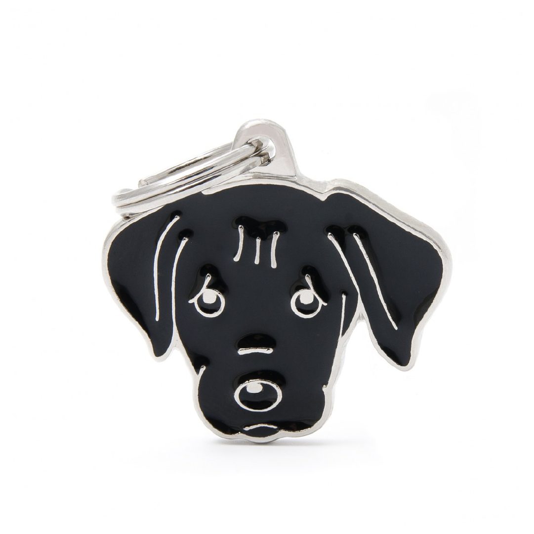 MF31BLACK (1) MY FAMILY BLACK LABRADOR - Imagen 1