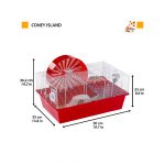 FP JAULA PARA HAMSTER CONEY ISLAND / 50x35x25h cm - Imagen 5