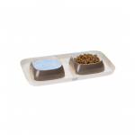 FP BANDEJA GLAM XSMALL C/PLATOS, 40x23 cm/400 ml x2, GRIS - Imagen 2