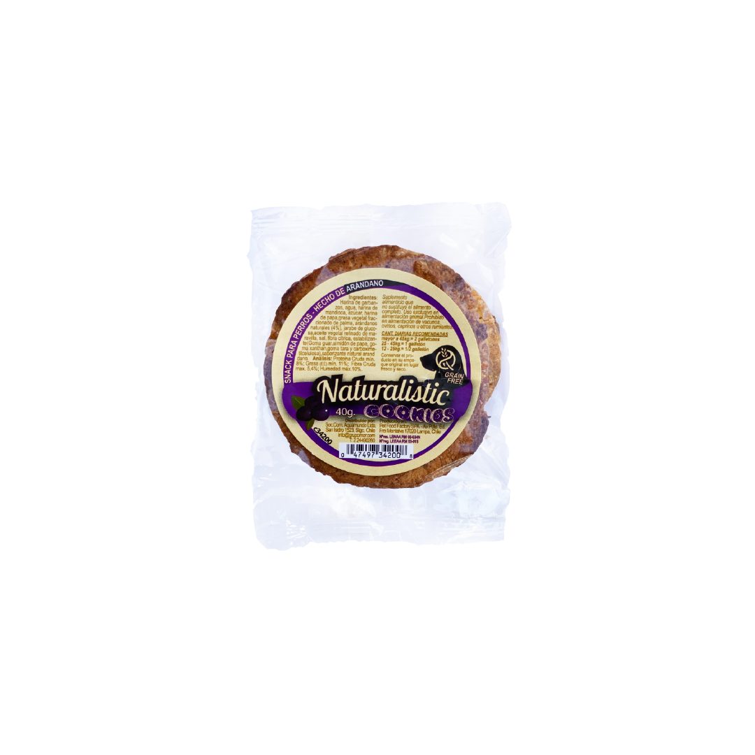 C34200 (3) GALLETON GRAIN FREE ARANDANO, 40 GR - Imagen 1