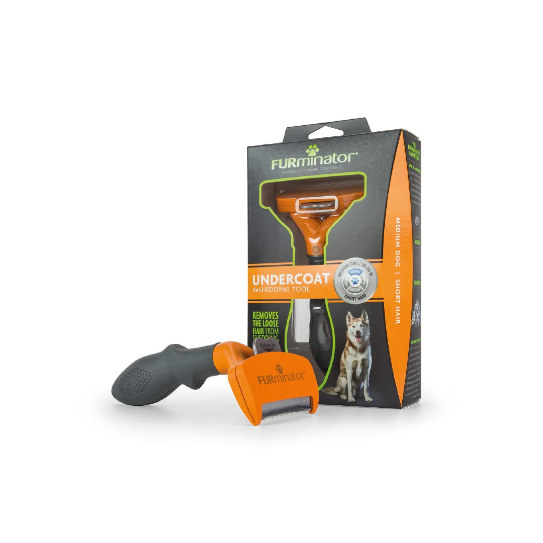 P-92925 (1) FURminator LONG HAIR deShedding Tools FOR DOG, MD - Imagen 1