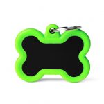 MY FAMILY BLACK BONE ALU GREEN RUBBER