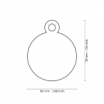 MY FAMILY BLACK CIRCLE ALU DARK BLUE RUBBER - Imagen 2