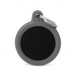 MY FAMILY BLACK CIRCLE ALU GREY RUBBER