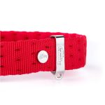 MF COLLAR MILANO, NYLON ROJO, 27/35-1,6 cm / SM - Imagen 2