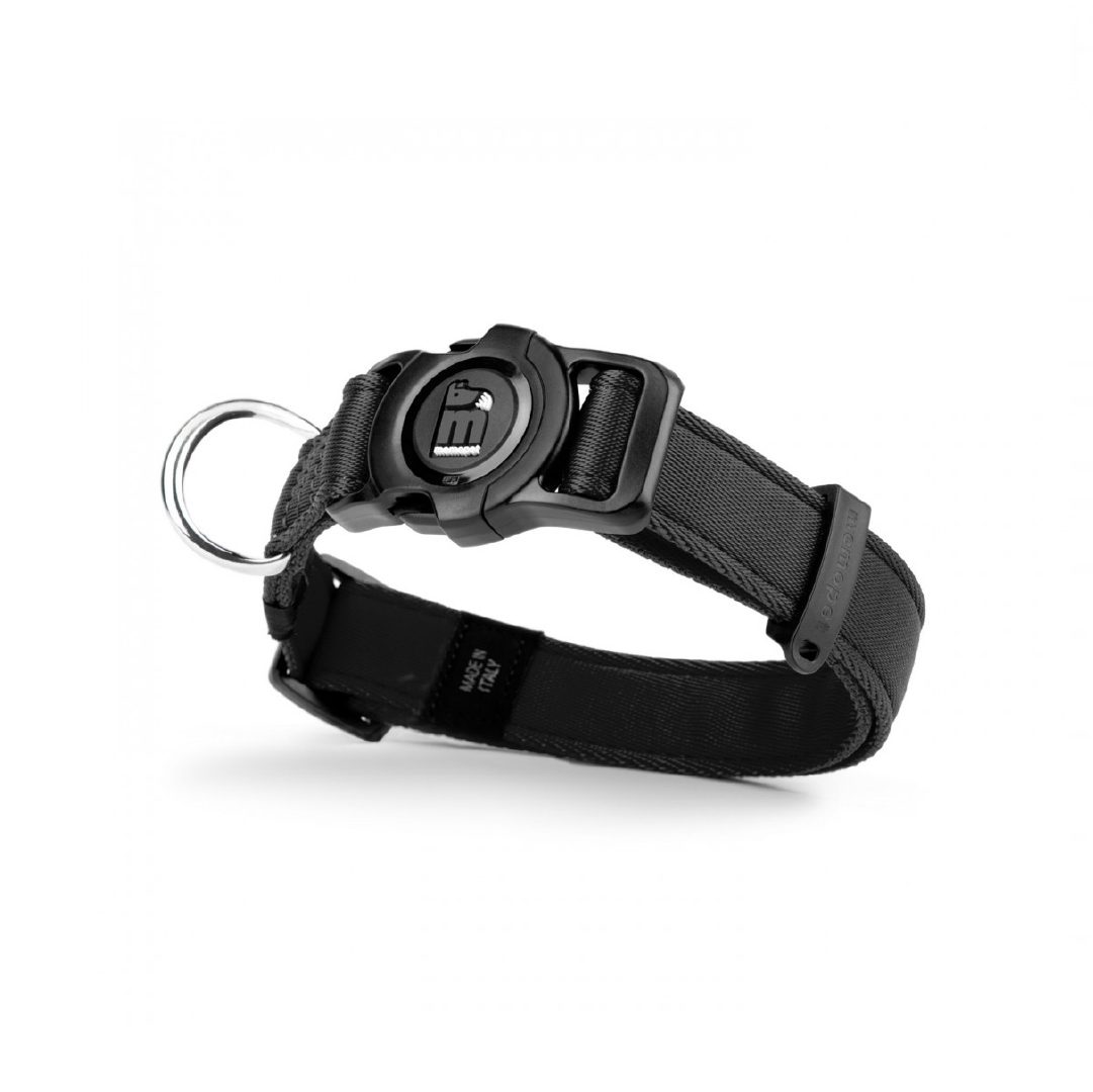 MF3002 (1) MF MEMOPET COLLAR NYLON NEGRO, 35/53-2,2 cm / MD - Imagen 1