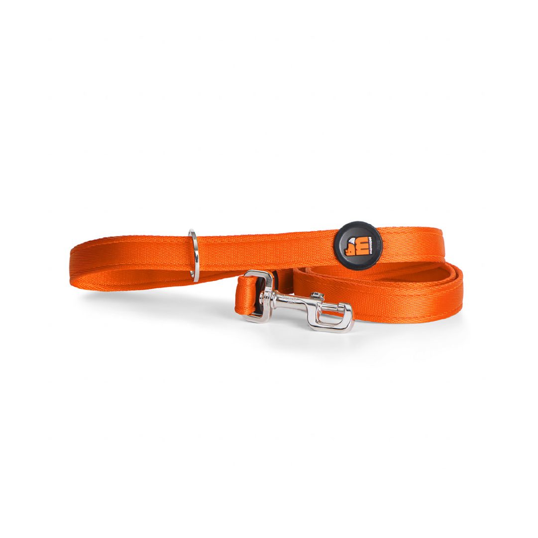MF7543 (1) MF MEMOPET CORREA NYLON NARANJO, LG - Imagen 1