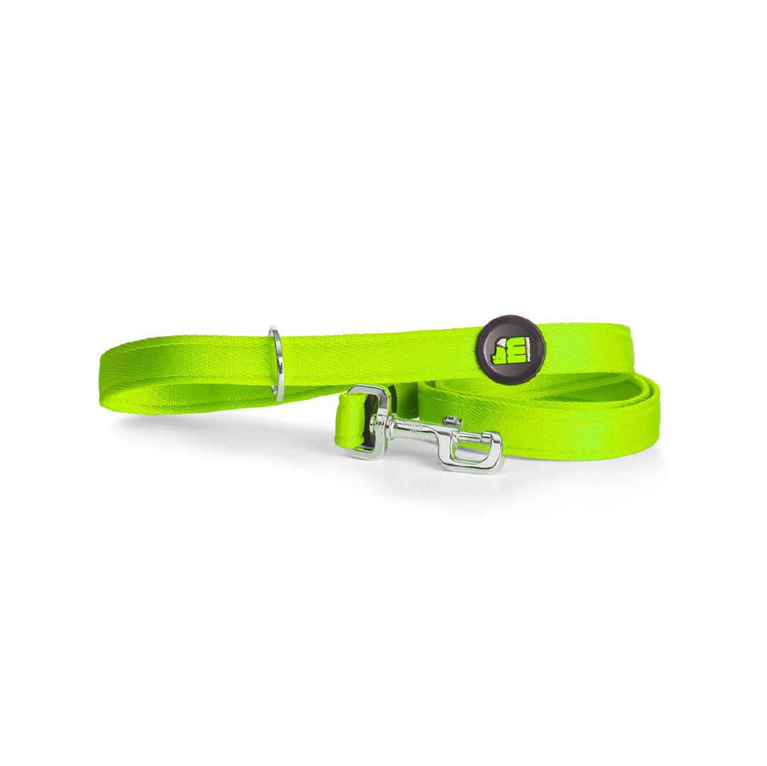 MF7553 (1) MF MEMOPET CORREA NYLON VERDE, LG - Imagen 1