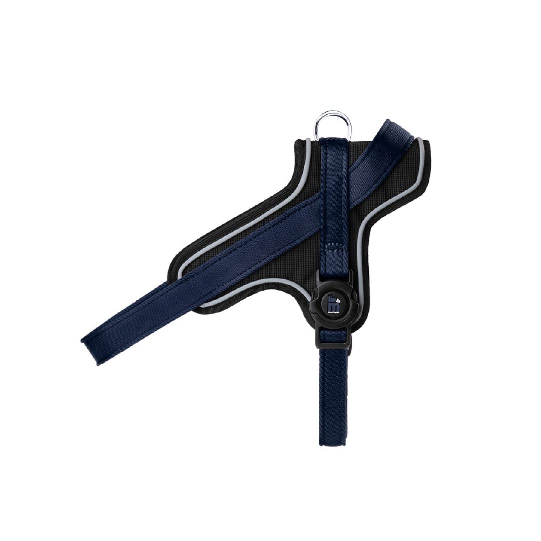 MF9068 (1) MF MEMOPET ARNES NYLON AZUL OSCURO, 35/45-1,6 cm / SM - Imagen 1