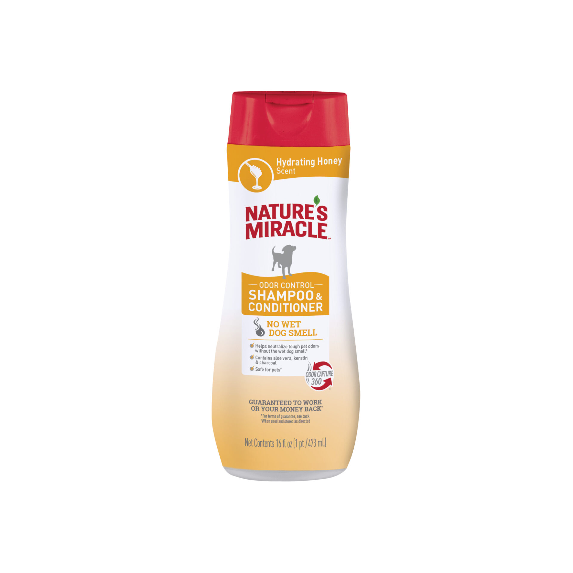 P-98416 (1) NM SHAMPOO & ACONDICIONADOR ODOR CONTROL, MIEL 473ML - Imagen 1