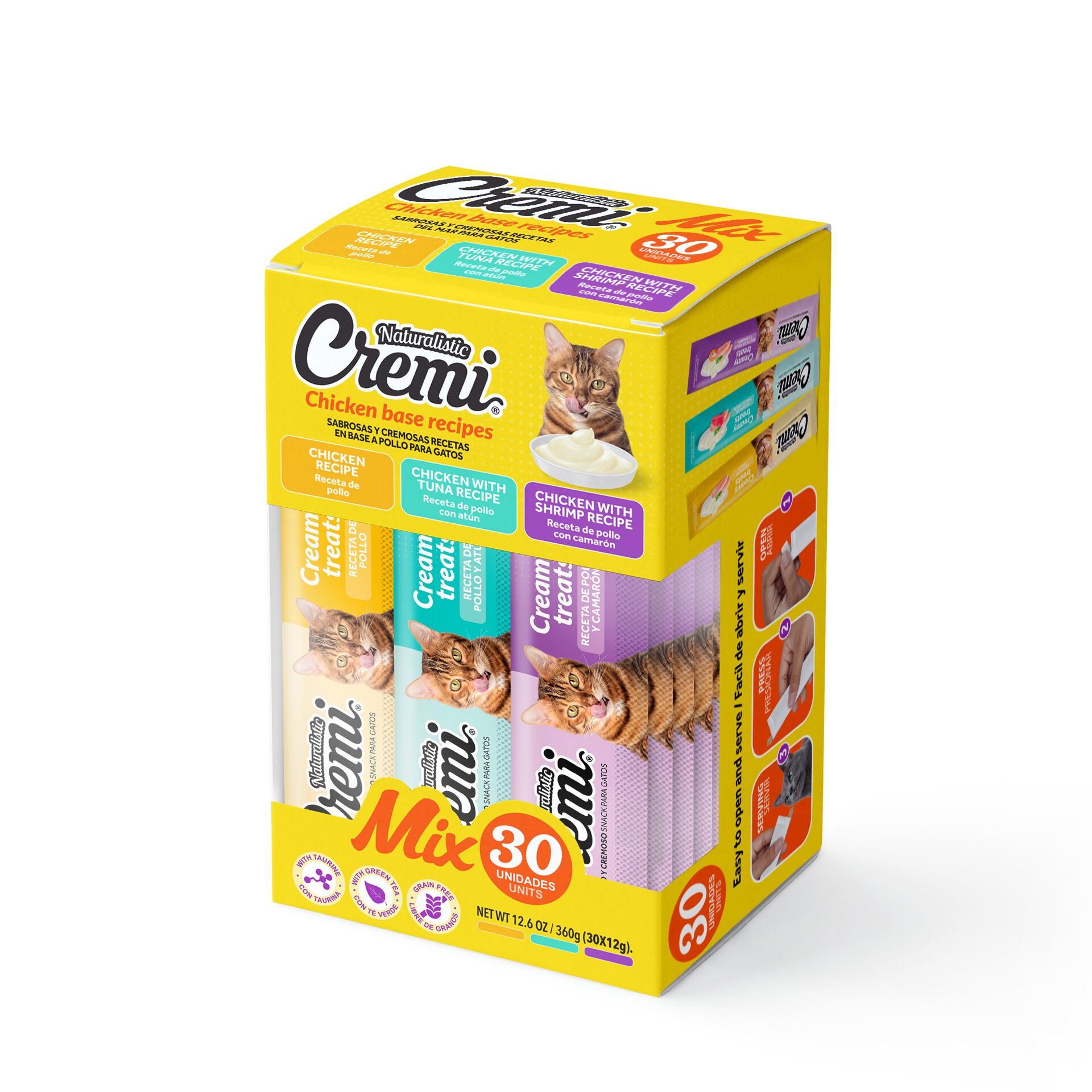 cremi_pack30_basepollo NT CREMI BOX CHICKEN BASE RECIPES MIX, 30 SACHET - Imagen 1